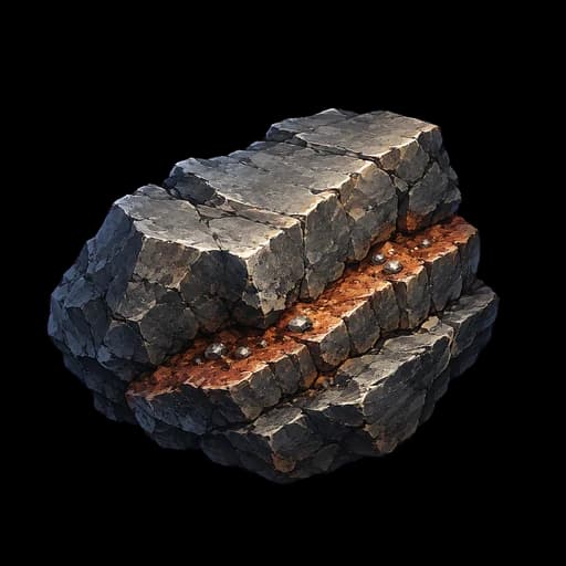 Ferrite Shale mineral fragment